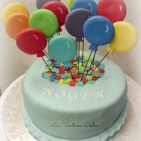 Balloons cake
