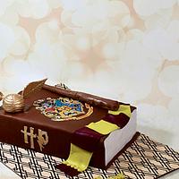 Harry Potter book cake 