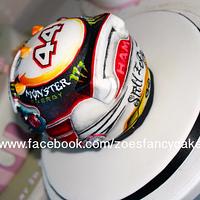 Lewis Hamiltons F1 Helmet