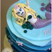 Cake Little Mermaid Kawaii 