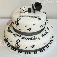 40th Birthday cake