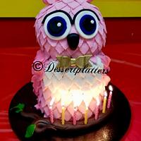 Owl Cake 3D Cake Owl Cake 3D Cake