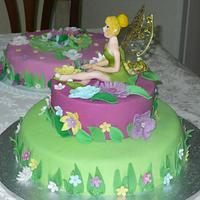 Tinkerbel cake 