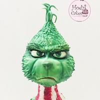 The Grinch 3D Cake🎄🧣