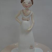 Pregnant cake
