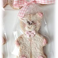 Teddy bear cookies