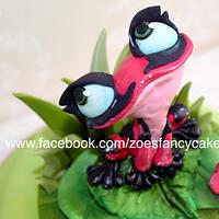 Gabi the frog - Rio 2 cake