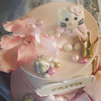 Hello Kitty Birthday cake