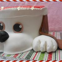 Christmas - Doggie Cake