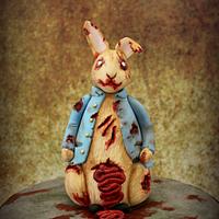 Sugar Art Zombies Collaboration - Peter Rabbit model