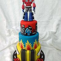 Great Transformers Cake