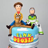 Toy story cupcake tower