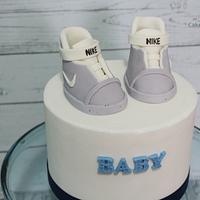 Babies First Self Lacing Nike Sneakers