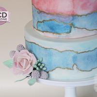 Modern Bride cake for ACD Magazine