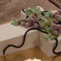 Grapevine Cross Cake