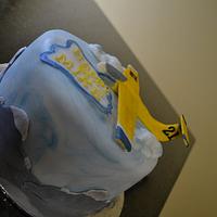 Air Force Glider cake 