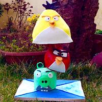 Angry birds gravity cake Angry birds gravity cake