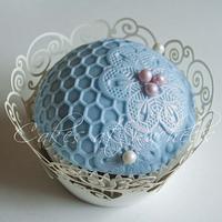 Blue Lace and Ribbons