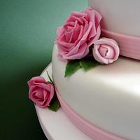Birthday roses cake