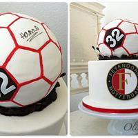 Feyenoord Football Cake