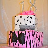 18th Girly Birthday Presents: Bling and Animal prints