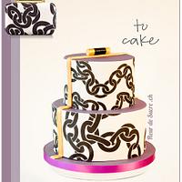 Fashion inspired: Tonda Chain Clutch Cake