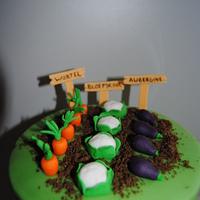 Garden cake