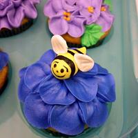Spelling Bee Cupcakes