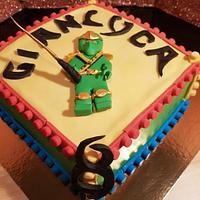 Lego ninjago cake 
