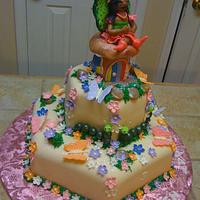 Butterfly Fairy Birthday cake