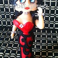 Betty Boop Tooper, Jannet Gòmez Cake Designer.