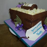 Wine Lover's Birthday Cake