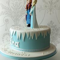 Frozen Princess Cake