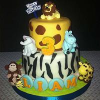 Safari Cake for Liam