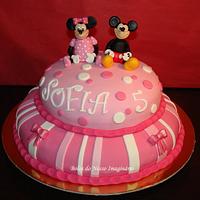 Minnie & Mickey Cake