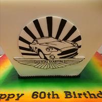 60th Birthday cake 