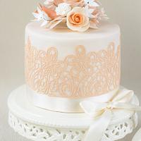 99th flower birthday cake 