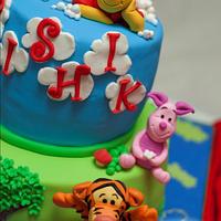 Winnie the Pooh Themed cake