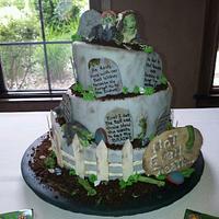 Zombie Groom's Cake