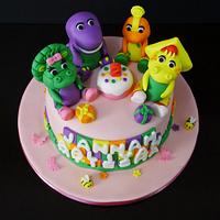 Barney & friends cake
