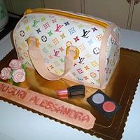 LV BAG cake..............2nd version