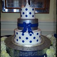 Blue and Silver Wedding