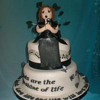 Fabulous Forty Birthday cake
