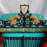 Liverpool FC Gates cake