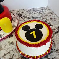 MICKEY MOUSE BIRTHDAY CAKE