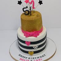 Glitz Birthday Cake
