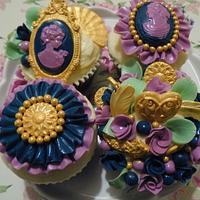 Mary Antionette inspired Cupcakes