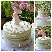 Easter Bunny Birthday Cake