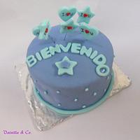 BIENVENIDO CAKE!! WELCOME CAKE!!