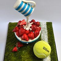 Great britain collaboration - strawberries & cream/tennis